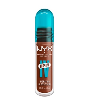 NYX Professional Makeup Lip I.V. Hydrating Gloss Stain Lipgloss · 5 ml · Dunkelrot