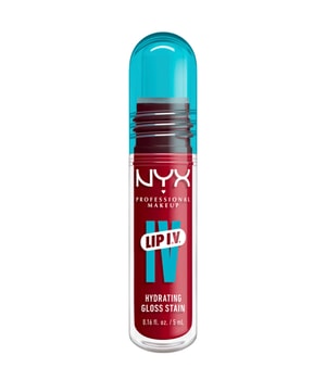NYX Professional Makeup Lip I.V. Hydrating Gloss Stain Błyszczyk do ust 5 ml Red-y. Set. Wet!