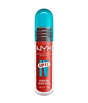 NYX Professional Makeup Lip I.V. Hydrating Gloss Stain Lipgloss · 5 ml · Dunkelrot