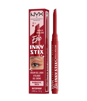NYX Professional Makeup Epic Inky Stix Cream Gel-Eyeliner Waterproof Eyeliner 0.1 g Nr. 5 - Robotic Red