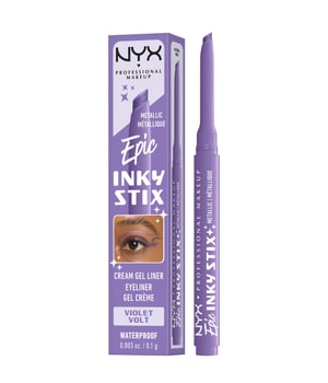 NYX Professional Makeup Epic Inky Stix Cream Gel-Eyeliner Waterproof Eyeliner 0.1 g Nr. 10 - Violet Volt