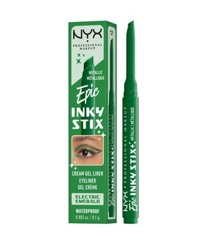 NYX Professional Makeup Epic Inky Stix Cream Gel-Eyeliner Waterproof Eyeliner 0.1 g Nr. 14 - Electric Emerald