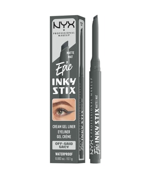 NYX Professional Makeup Epic Inky Stix Cream Gel-Eyeliner Waterproof Eyeliner 0.1 g Nr. 15 - Off-Grid Grey