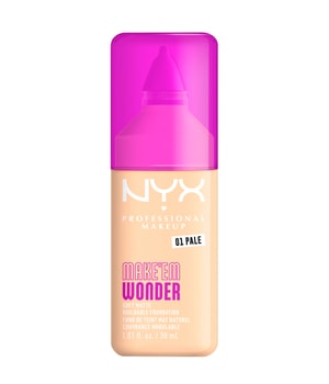 NYX Professional Makeup Make 'EM Wonder Soft Matte Podkład w płynie 30 ml Nr. 1 - Pale