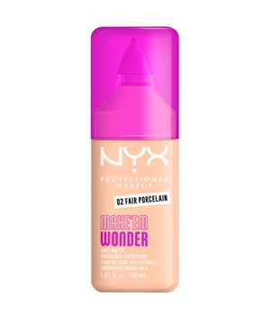 NYX Professional Makeup Make 'EM Wonder Soft Matte Podkład w płynie 30 ml Nr. 2 - Fair Porcelain