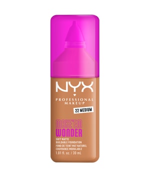 NYX Professional Makeup Make 'EM Wonder Soft Matte Podkład w płynie 30 ml Nr. 22 - Medium