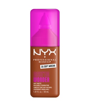 NYX Professional Makeup Make 'EM Wonder Soft Matte Podkład w płynie 30 ml Nr. 35 - Soft Mocha