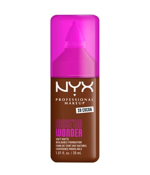 NYX Professional Makeup Make 'EM Wonder Soft Matte Podkład w płynie 30 ml Nr. 39 - Cocoa