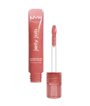 NYX Professional Makeup Jelly Job Peptide Infused Jelly Gloss Lipgloss · 8 ml · Braun