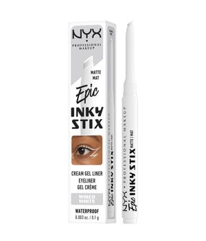 NYX Professional Makeup Epic Inky Stix Cream Gel-Eyeliner Waterproof Eyeliner 0.1 g Nr. 17 - Wired White