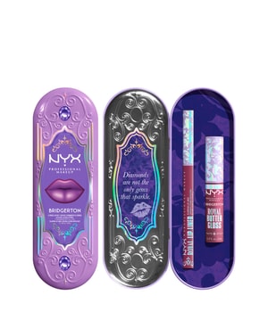 NYX Professional Makeup Bridgerton Royal Treasures Lip Kit 02 Zestaw do makijażu ust 1 szt. Nr. BRLK02 - Shimmering Amethyst