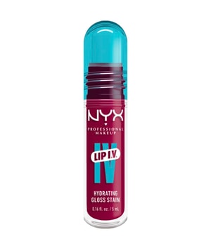 NYX Professional Makeup Lip I.V. Hydrating Gloss Stain Lipgloss · 5 ml · Dunkelrot