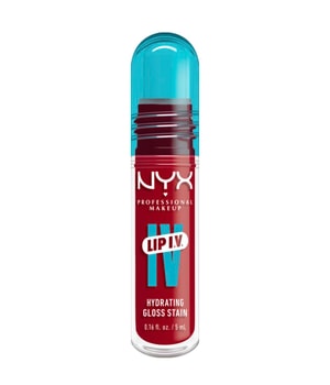 NYX Professional Makeup Lip I.V. Hydrating Gloss Stain Lipgloss · 5 ml · Dunkelrot
