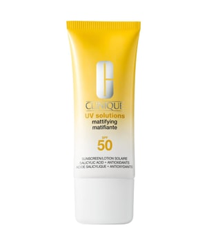 Clinique Sun UV Solutions Matifying Sunscreen SPF 50 krem do opalania twarzy z efektem matującym 40 ml można nabyć na stronie Flaconi.pl