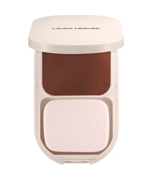 LAURA MERCIER Real Flawless Feather Matte Powder Foundation Kompaktowy podkład 8 g 7C Chocolate Ganache​