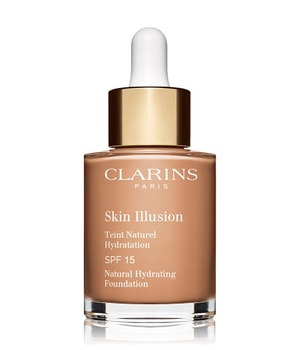 CLARINS Skin Illusion Natural Hydrating SPF 15 Flüssige Foundation · 30 ml · Hellbraun
