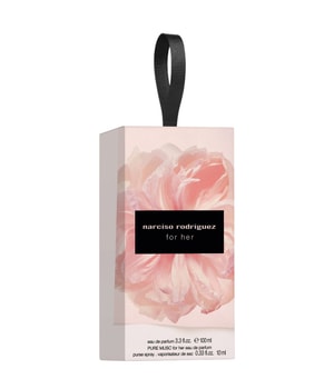 Narciso Rodriguez for her for her EdP 100ml + for her Pure Musc EdP Purse Spray 10ml Geurset 1 ct