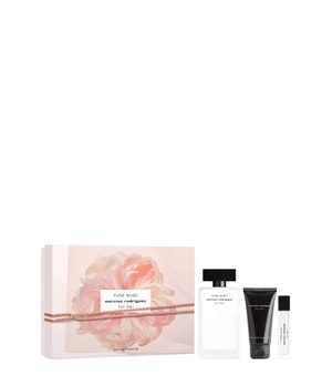 Narciso Rodriguez voor haar voor haar Pure Musc EdP 100Ml + voor haar Body Lotion 50ml + voor haar Pure Musc EdP Purse Spray 10ml Geurset 1 st