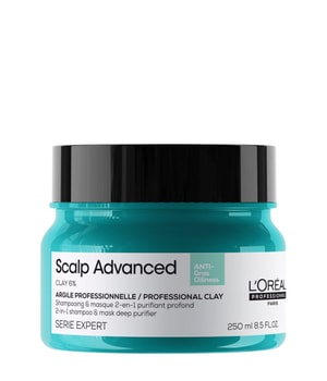 L'Oréal Professionnel Paris Serie Expert Scalp Advanced Anti-Oiliness 2in1 Deep Purifier Clay Maska do włosów 250 ml można nabyć na stronie Flaconi.pl