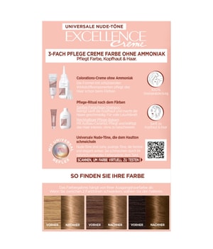 Professionelles Haarfärbeset – Farbe 7-0 Mittelblond, 100 Ml + Oxidationscreme 100 Ml, Ohne Ammoniak & PPD, Mit Pflanzlichem Keratin