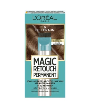L'Oréal Paris Magic Retouch Couvrance Permanente des Cheveux N° 6 Châtain clair Coloration cheveux Nr. 6 - Hellbraun Unisexe