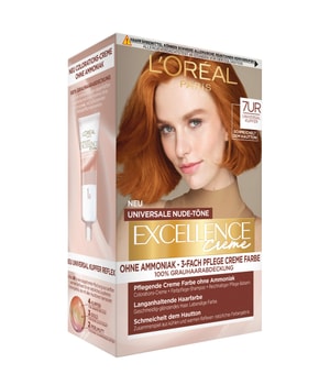 L'Oréal Paris Excellence Crème Nudes 7UC - kobber Hårfarve