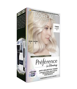 L'Oréal Paris Préférence Le Blonding Toner - 01 Platinum Ice Farba do włosów 1 szt.