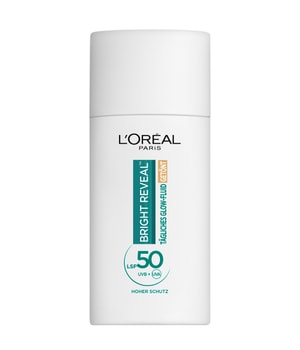 L'Oréal Paris Bright Reveal Codzienny Glow-Fluid Koloryzujący z SPF 50 - Średni Żel do opalania 50 ml