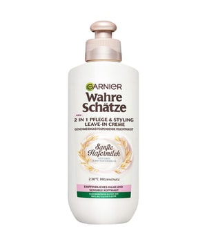 GARNIER Wahre Schätze 2-in-1 Care & Styling Gentle Oat Milk Leave-in-behandling