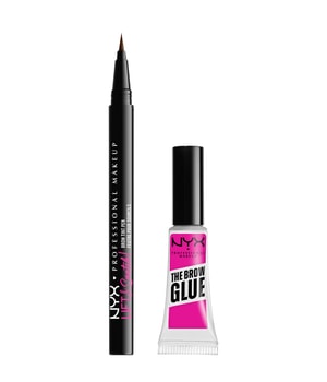 NYX Professional Makeup Wenkbrauwlamineer set Oogmake-up set in Espresso 1 st