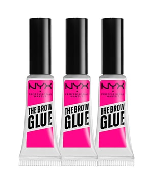 NYX Professional Makeup The Brow Glue Stick 3er Set Wenkbrauwgel in Transparent 15 g