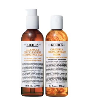 Kiehl's Calendula Calendula Duo Set (Foaming Wash & Toner) Ansigtsplejesæt