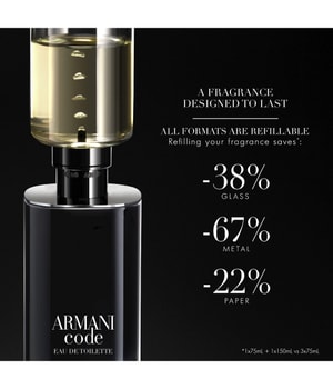 Giorgio Armani Code Homme Refillable Woda toaletowa ✔️ kup