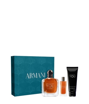 giorgio armani emporio armani - stronger with you intensely woda perfumowana 100 ml   zestaw 
