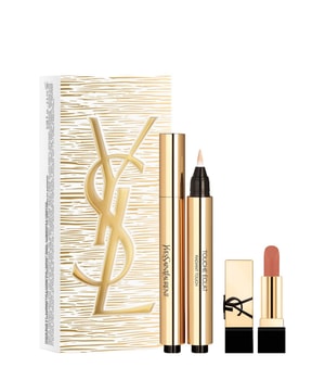 Yves Saint Laurent Touche Éclat Stylo Nr. 2 + Rouge Pur Couture Xmas Set Gezichtsmake-up set 1 ct