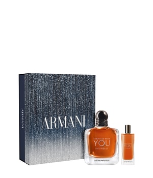 giorgio armani emporio armani - stronger with you intensely woda perfumowana 100 ml   zestaw  