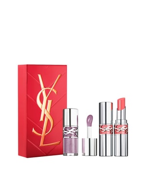 Yves Saint Laurent Loveshine Set (Gloss Nr. 01 + Lipstick Nr. 44) Coffret maquillage lèvres Nr. 44 & Nr. 01 Femme