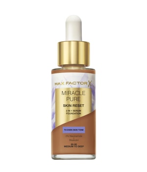 Max Factor Miracle Pure podkład pielęgnacyjny odcień 85-90 Medium To Deep 30 ml można nabyć na stronie Flaconi.pl