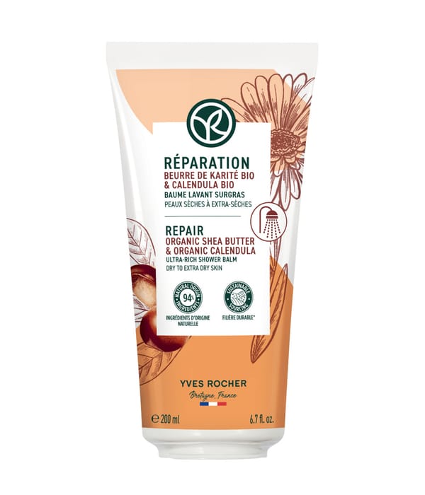 Zdjęcie produktu 1 z 6, Yves Rocher Rückfettender Duschbalsam Krem pod prysznic