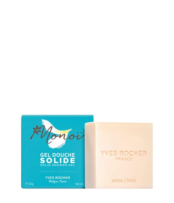Zdjęcie produktu 1 z 2, Yves Rocher Monoi Żel pod prysznic w kostce