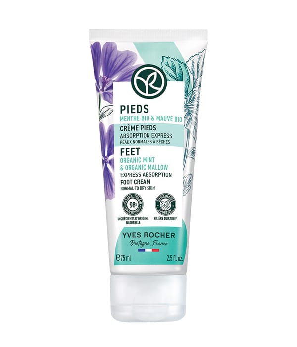Produktbild 1 von 6, Yves Rocher Schnell einziehende Fußcreme Fußcreme