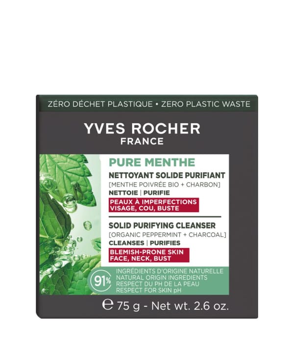 Productafbeelding 1 van 6, Yves Rocher Pure Menthe Gezichtszeep