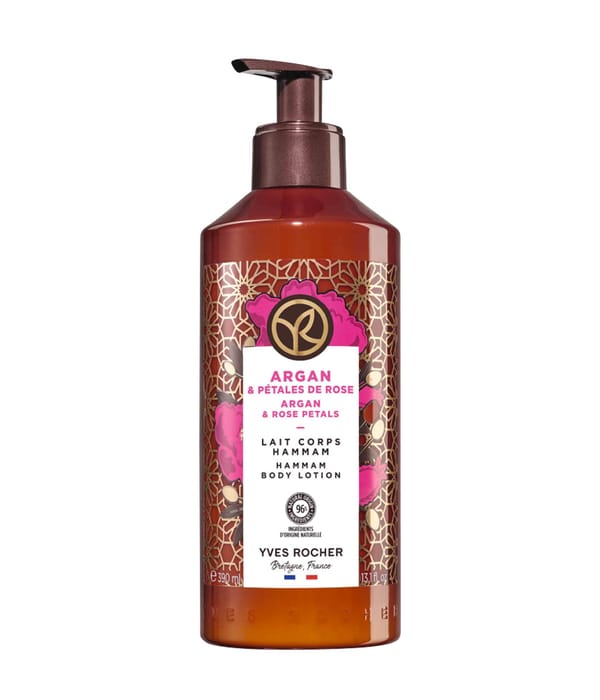Zdjęcie produktu 1 z 1, Yves Rocher Hammam olejek arganowy & płatki róży Mleczko do ciała