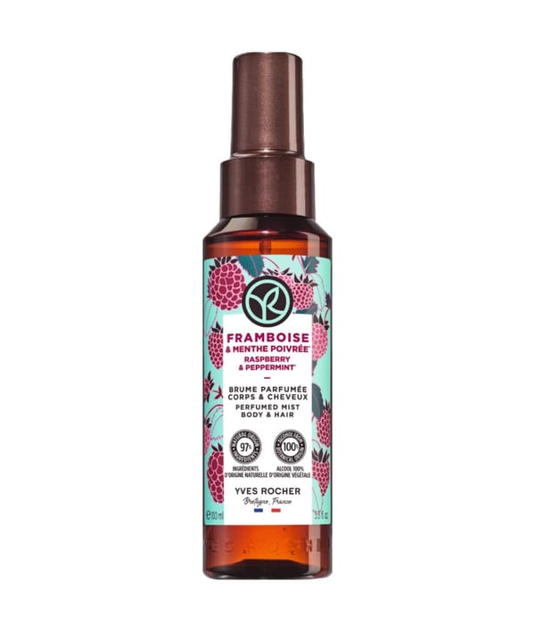 Zdjęcie produktu 1 z 6, Yves Rocher Malina & mięta pieprzowa Spray do ciała