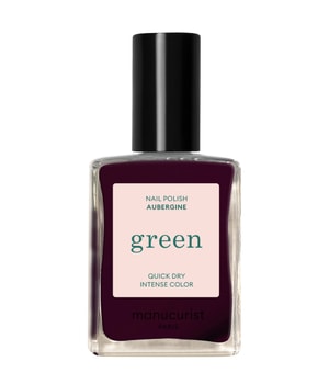 manucurist Green Nagellack · 15 ml · Schwarz