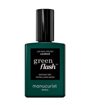 manucurist Green Flash Lakier do paznokci w żelu 15 ml Licorice można nabyć na stronie Flaconi.pl