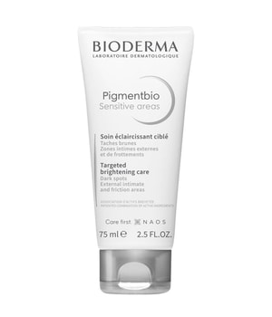 Bioderma Pigmentbio Sensitive Areas rozświetlający krem do ciała przeciw przebarwieniom 75 ml można nabyć na stronie Flaconi.pl