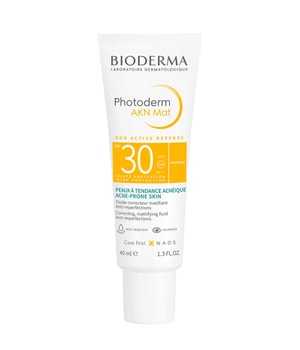Bioderma Photoderm AKN MAT SPF 30 - matterende solbeskyttelse til ansigtet med uren, fedtet og akne-udsat hud Solcreme