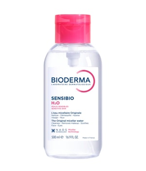 Bioderma Sensibio H2O - Woda micelarna do skóry wrażliwej, delikatnie oczyszczająca - dozownik z pompką Płyn do demakijażu 500 ml