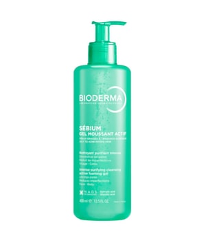 BIODERMA Sébium Gel moussant actif Anti Akne Reinigungsgel mit AHA und BHA Gel nettoyant